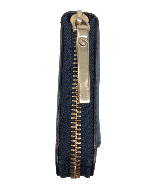 Kate Spade（ケイトスペード）Kate Spade (ケイトスペード) 長財布 ネイビーの古着・服飾アイテム