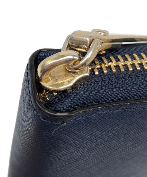 Kate Spade（ケイトスペード）Kate Spade (ケイトスペード) 長財布 ネイビーの古着・服飾アイテム