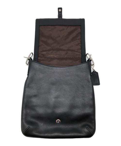 COACH（コーチ）COACH (コーチ) フラップショルダーバッグ　OLD COACH ブラックの古着・服飾アイテム