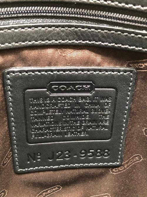 COACH（コーチ）COACH (コーチ) フラップショルダーバッグ　OLD COACH ブラックの古着・服飾アイテム