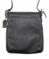 COACH (コーチ) フラップショルダーバッグ　OLD COACH ブラック：8000円