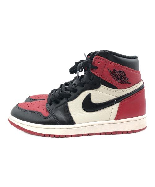 NIKE（ナイキ）NIKE (ナイキ) NIKE AIR JORDAN 1 RETRO HIGH OG 'BRED TOE'（ナイキ エアジョーダン 1 レトロ ハイ OG 