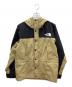 THE NORTH FACE（ザ ノース フェイス）の古着「マウンテンジャケット」｜ベージュ×ブラック