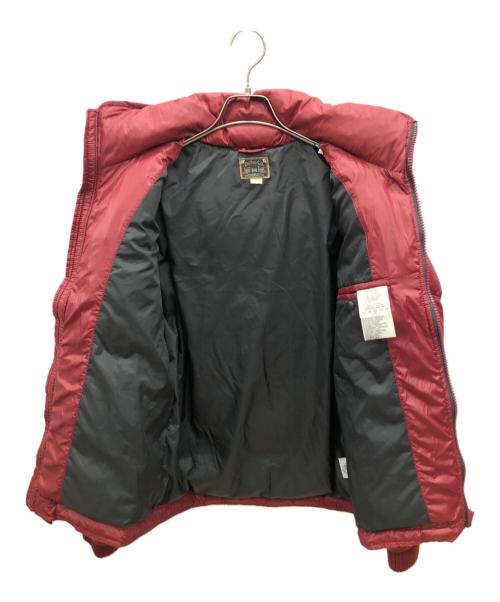 DIESEL-CO（ディーゼルーコー）DIESEL-CO (ディーゼルーコー) ダウンジャケット レッド サイズ:Sの古着・服飾アイテム