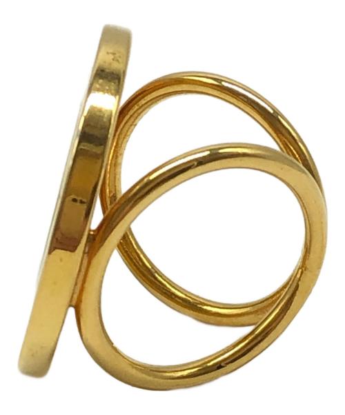 CELINE（セリーヌ）CELINE (セリーヌ) サークルスカーフリング ゴールド(カラー)の古着・服飾アイテム