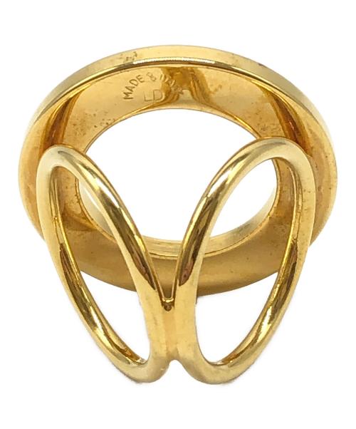 CELINE（セリーヌ）CELINE (セリーヌ) サークルスカーフリング ゴールド(カラー)の古着・服飾アイテム