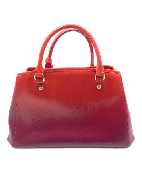 COACH（コーチ）COACH (コーチ) 2WAYバッグ レッド×パープルの古着・服飾アイテム