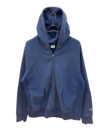 Champion REVERSE WEAVE（チャンピオン リバース ウィーブ）の古着「ジップパーカー」｜ネイビー