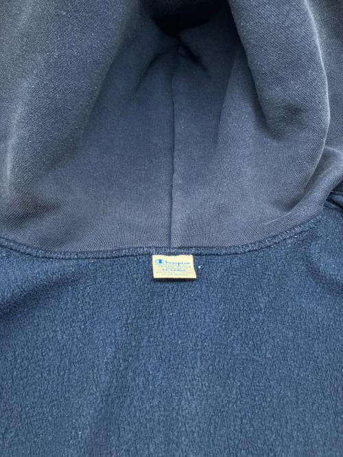 Champion REVERSE WEAVE（チャンピオン リバース ウィーブ）Champion REVERSE WEAVE (チャンピオン リバース ウィーブ) ジップパーカー ネイビー サイズ:XXLの古着・服飾アイテム