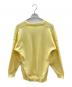 CHEMISE LACOSTE (シュミーズ ラコステ) 70sVネックニット 70s後期 古着 イエロー サイズ:XXL：5000円