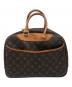 LOUIS VUITTON（ルイ ヴィトン）の古着「	ドーヴィル(ボーリングヴァニティ)」｜ブラウン