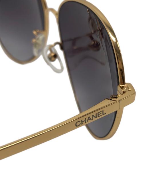 CHANEL（シャネル）CHANEL (シャネル) パイロット シェイプ アイウェアの古着・服飾アイテム