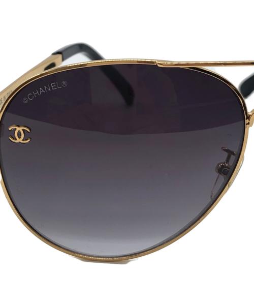 CHANEL（シャネル）CHANEL (シャネル) パイロット シェイプ アイウェアの古着・服飾アイテム