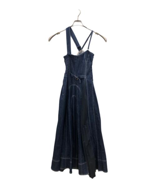 CASA FLINE（カーサフライン）CASA FLINE (カーサフライン) デニムワンピース インディゴ サイズ:freeの古着・服飾アイテム