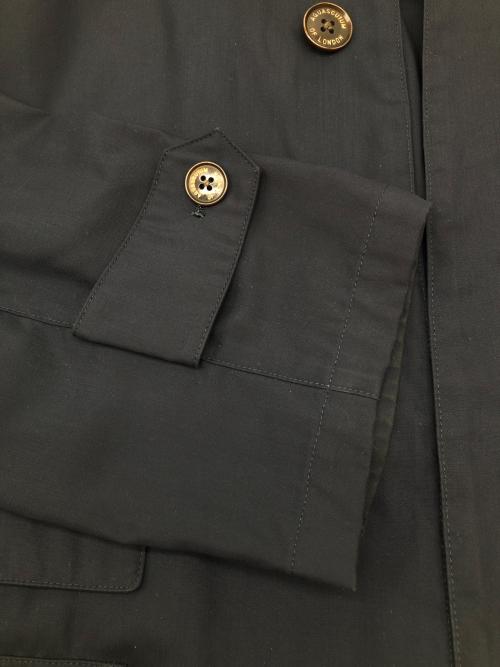 Aquascutum（アクアスキュータム）Aquascutum (アクアスキュータム) ステンカラーコート ネイビー サイズ:Mの古着・服飾アイテム