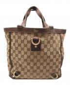 GUCCIグッチ）の古着「アビー」｜ベージュ×ブラウン