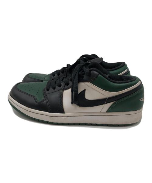 NIKE（ナイキ）NIKE (ナイキ)  Air Jordan 1 Low  グリーン×ブラック×ホワイト サイズ:26.5cmの古着・服飾アイテム