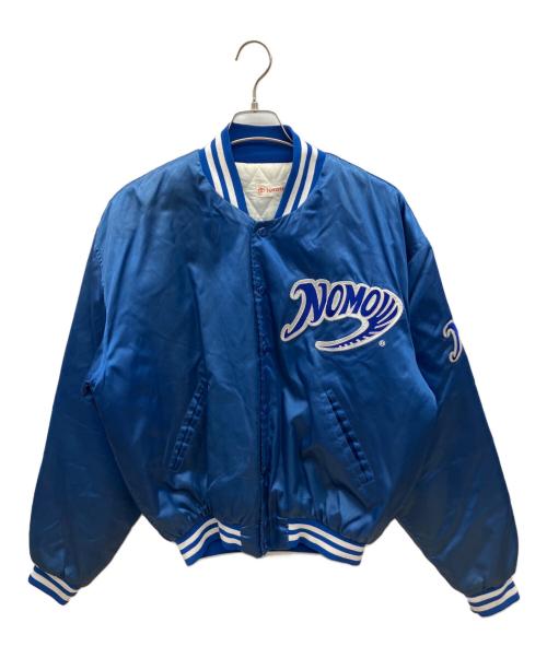 TOYOTA（トヨタ）TOYOTA (トヨタ) 90sスタジャン 野茂英雄  NOMO ドジャース 古着 ブルー サイズ:不明の古着・服飾アイテム