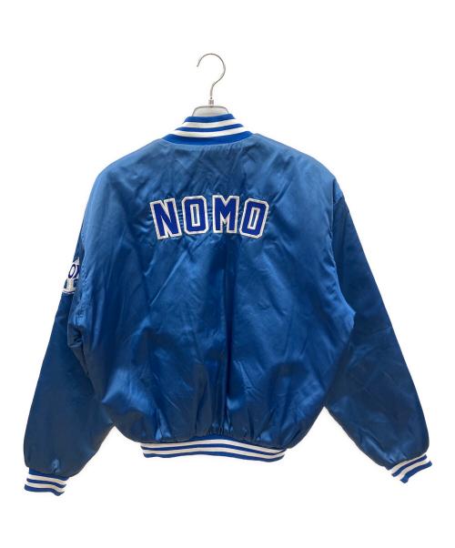 TOYOTA（トヨタ）TOYOTA (トヨタ) 90sスタジャン 野茂英雄  NOMO ドジャース 古着 ブルー サイズ:不明の古着・服飾アイテム