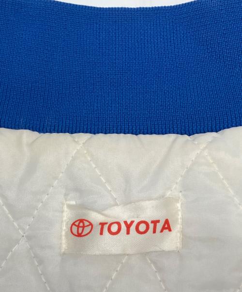 TOYOTA（トヨタ）TOYOTA (トヨタ) 90sスタジャン 野茂英雄  NOMO ドジャース 古着 ブルー サイズ:不明の古着・服飾アイテム
