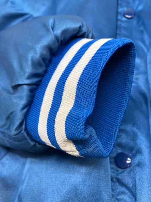 TOYOTA（トヨタ）TOYOTA (トヨタ) 90sスタジャン 野茂英雄  NOMO ドジャース 古着 ブルー サイズ:不明の古着・服飾アイテム