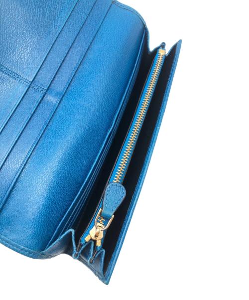 LOEWE（ロエベ）LOEWE (ロエベ) 長財布 ブルーの古着・服飾アイテム