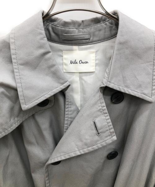 Mila Owen（ミラオーウェン）Mila Owen (ミラオーウェン) トレンチコート グレー サイズ:1の古着・服飾アイテム