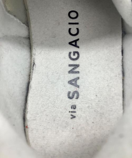 Sangacio（サンガッチョ）Sangacio (サンガッチョ) ローカットスニーカー ホワイト サイズ:24.5cmの古着・服飾アイテム