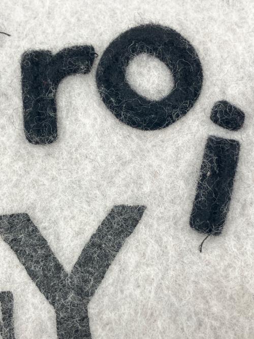 GROUND Y（グラウンドワイ）GROUND Y (グラウンドワイ) パッチワークTシャツ ホワイト サイズ:2の古着・服飾アイテム