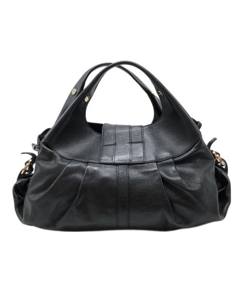 BVLGARI（ブルガリ）BVLGARI (ブルガリ) 2WAYバッグ　チャンドラ ブラックの古着・服飾アイテム