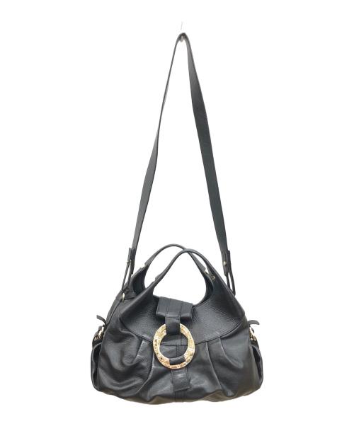 BVLGARI（ブルガリ）BVLGARI (ブルガリ) 2WAYバッグ　チャンドラ ブラックの古着・服飾アイテム