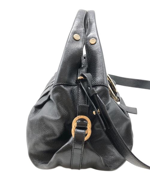 BVLGARI（ブルガリ）BVLGARI (ブルガリ) 2WAYバッグ　チャンドラ ブラックの古着・服飾アイテム