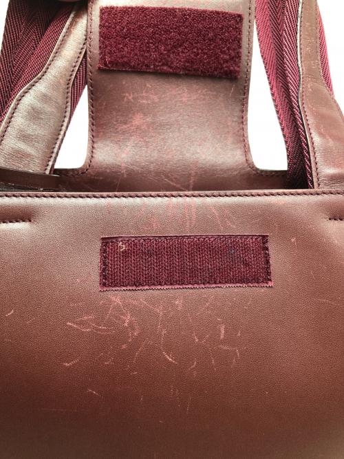 PRADA（プラダ）PRADA (プラダ) ハンドバッグ ワインレッドの古着・服飾アイテム