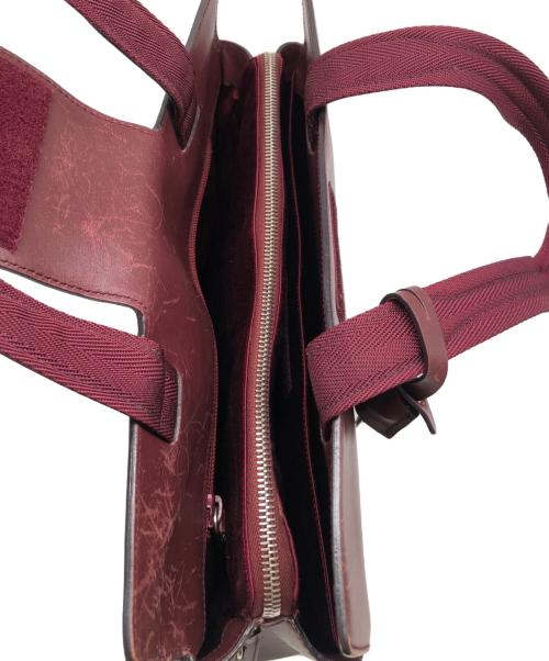 PRADA（プラダ）PRADA (プラダ) ハンドバッグ ワインレッドの古着・服飾アイテム