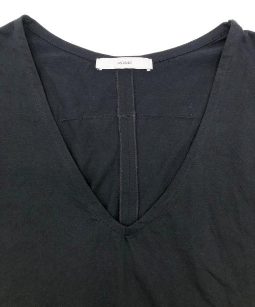 ASTRAET（アストラット）ASTRAET (アストラット) 半袖カットソー ブラック サイズ:不明の古着・服飾アイテム