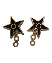 CHANEL（シャネル）の古着「	ココスター」｜ゴールド×ブラック