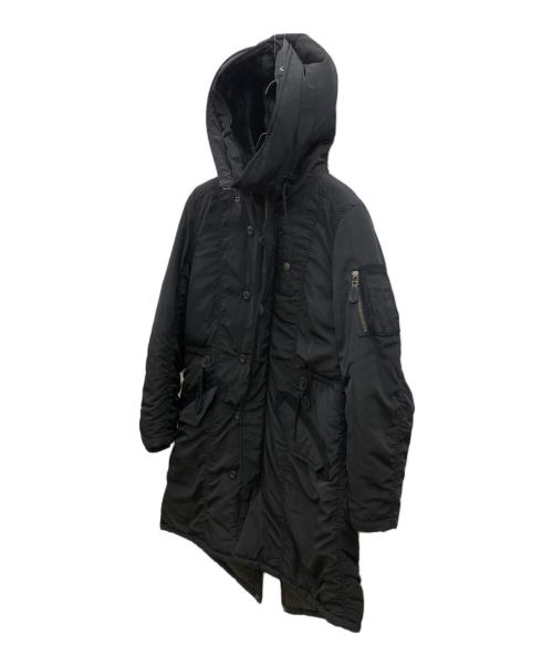 AVIREX Belle（アヴィレックス ベル）AVIREX BELLE (アヴィレックス ベル) 中綿コート ブラック サイズ:Lの古着・服飾アイテム