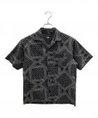 THE NORTH FACEザ ノース フェイス）の古着「オープンカラーシャツ」｜ブラック