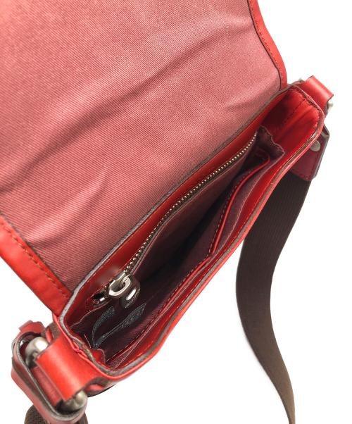 HERGOPOCH（エルゴポック）HERGOPOCH (エルゴポック) ショルダーバッグ レッドの古着・服飾アイテム