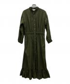 YEARイヤー）の古着「ワンピース」｜グリーン