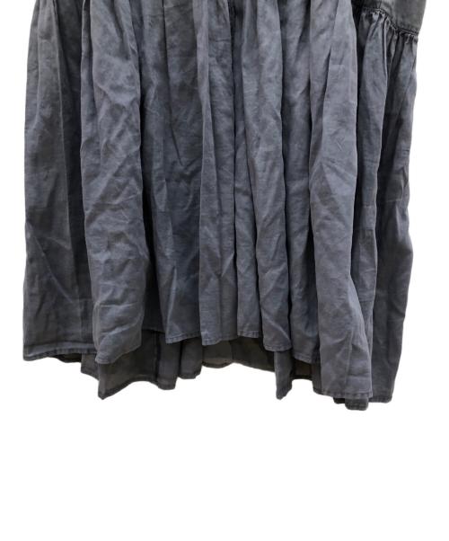 cardo fabrica（カルドファブリカ）cardo fabrica (カルドファブリカ) シャツワンピース ネイビー サイズ:FREEの古着・服飾アイテム