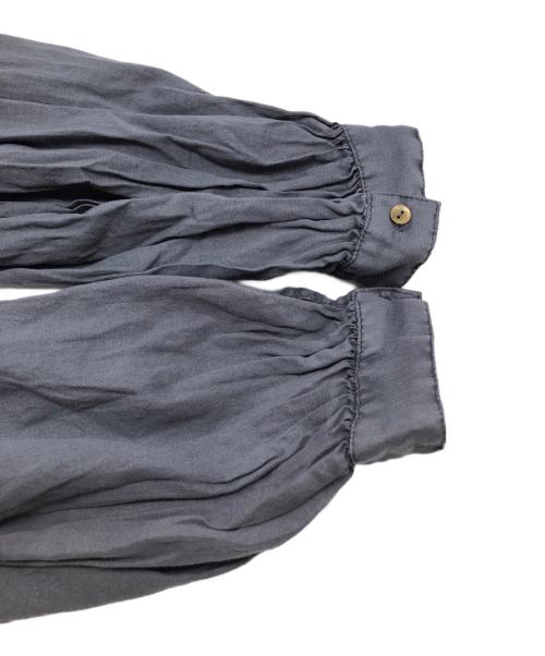 cardo fabrica（カルドファブリカ）cardo fabrica (カルドファブリカ) シャツワンピース ネイビー サイズ:FREEの古着・服飾アイテム