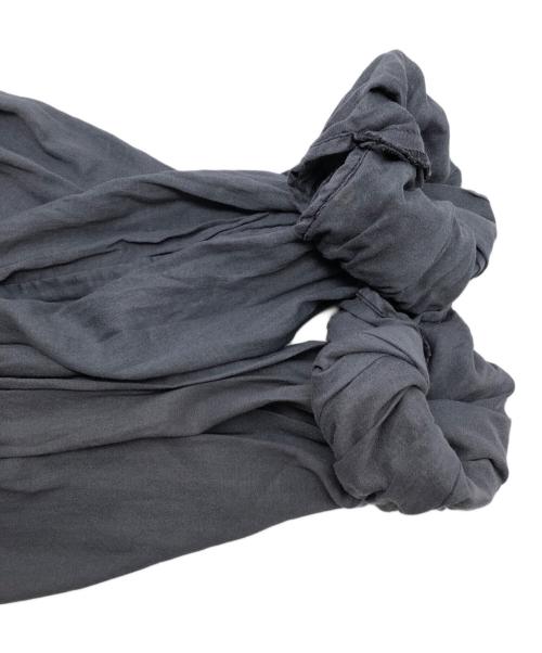 cardo fabrica（カルドファブリカ）cardo fabrica (カルドファブリカ) シャツワンピース ネイビー サイズ:FREEの古着・服飾アイテム