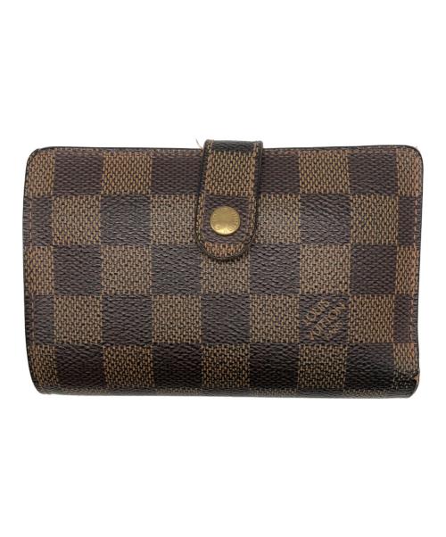 LOUIS VUITTON（ルイ ヴィトン）LOUIS VUITTON (ルイ ヴィトン) 2つ折り財布　ダミエ ブラウンの古着・服飾アイテム
