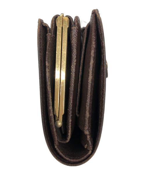 LOUIS VUITTON（ルイ ヴィトン）LOUIS VUITTON (ルイ ヴィトン) 2つ折り財布　ダミエ ブラウンの古着・服飾アイテム