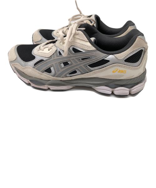 asics（アシックス）asics (アシックス) GEL-NYC グレー×ベージュ サイズ:27.5の古着・服飾アイテム