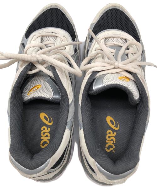 asics（アシックス）asics (アシックス) GEL-NYC グレー×ベージュ サイズ:27.5の古着・服飾アイテム