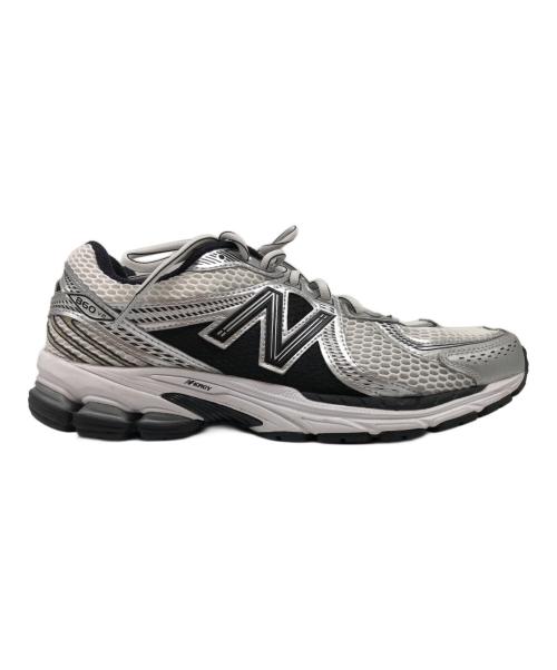 NEW BALANCE（ニューバランス）NEW BALANCE (ニューバランス) ML860 ホワイト×ブラック サイズ:27.5の古着・服飾アイテム
