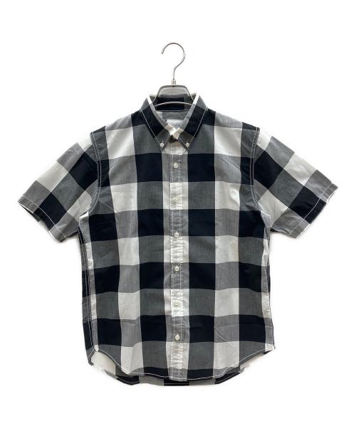 THE NORTH FACE（ザ ノース フェイス）THE NORTH FACE (ザ ノース フェイス) 半袖シャツ ホワイト×ブラック サイズ:Sの古着・服飾アイテム