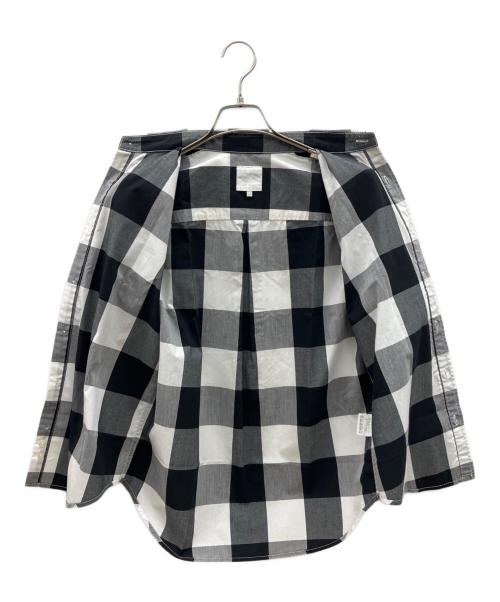 THE NORTH FACE（ザ ノース フェイス）THE NORTH FACE (ザ ノース フェイス) 半袖シャツ ホワイト×ブラック サイズ:Sの古着・服飾アイテム